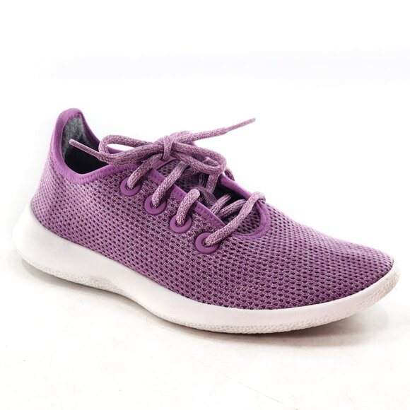 ALLBIRDS Tree Runner Sneaker Women’s Purple Lace Up Comfort Shoes - Picture 4 of 11